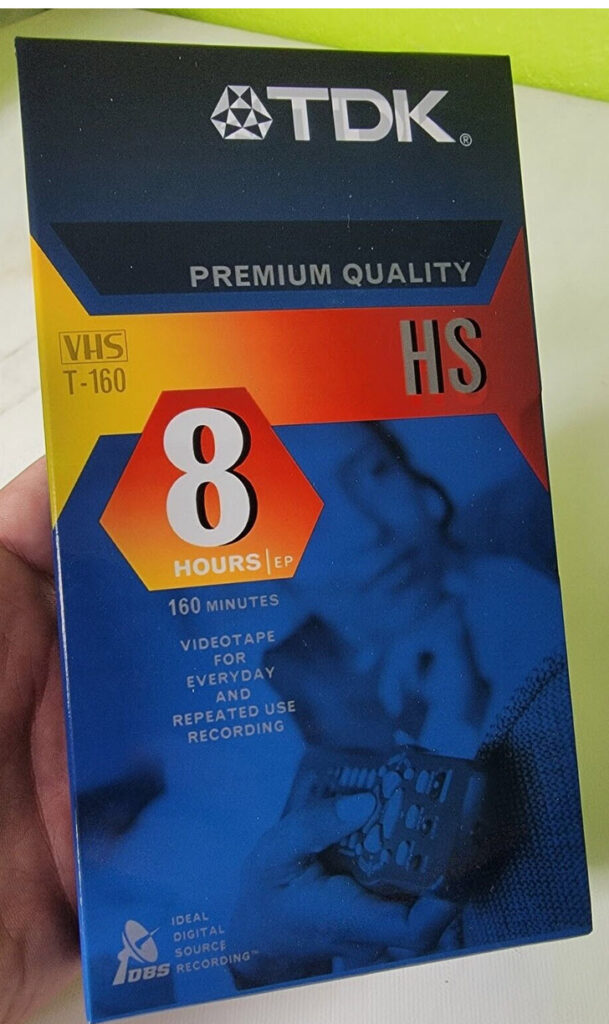 A studio that records on VHS A studio that records on VHS