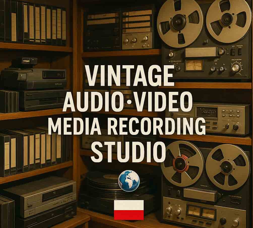 vintage audio video media recording studio