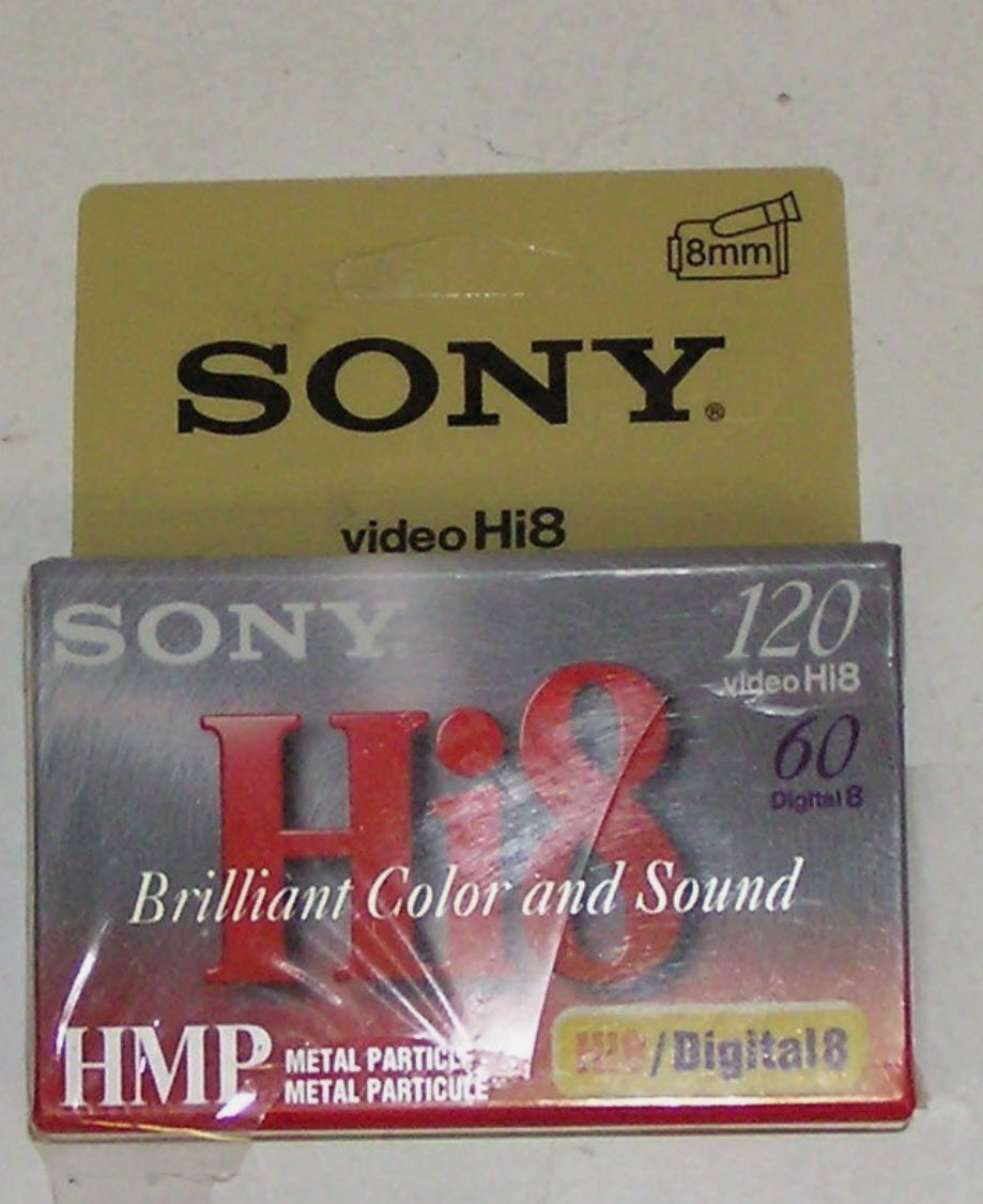 Studio that records on Hi8, Video8, Digital8 tapes